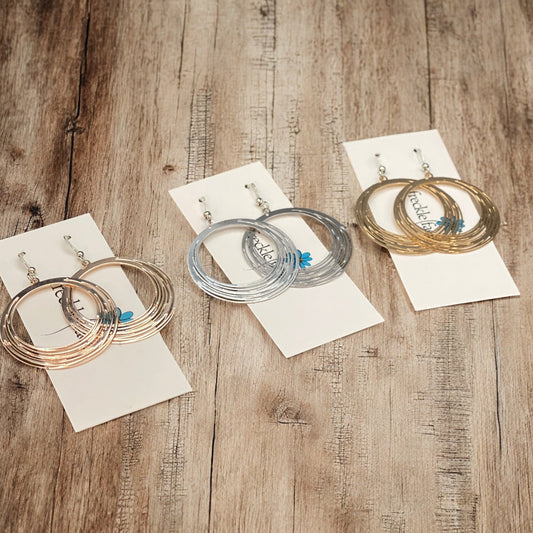 Lightweigh Circle Earrings - Velora