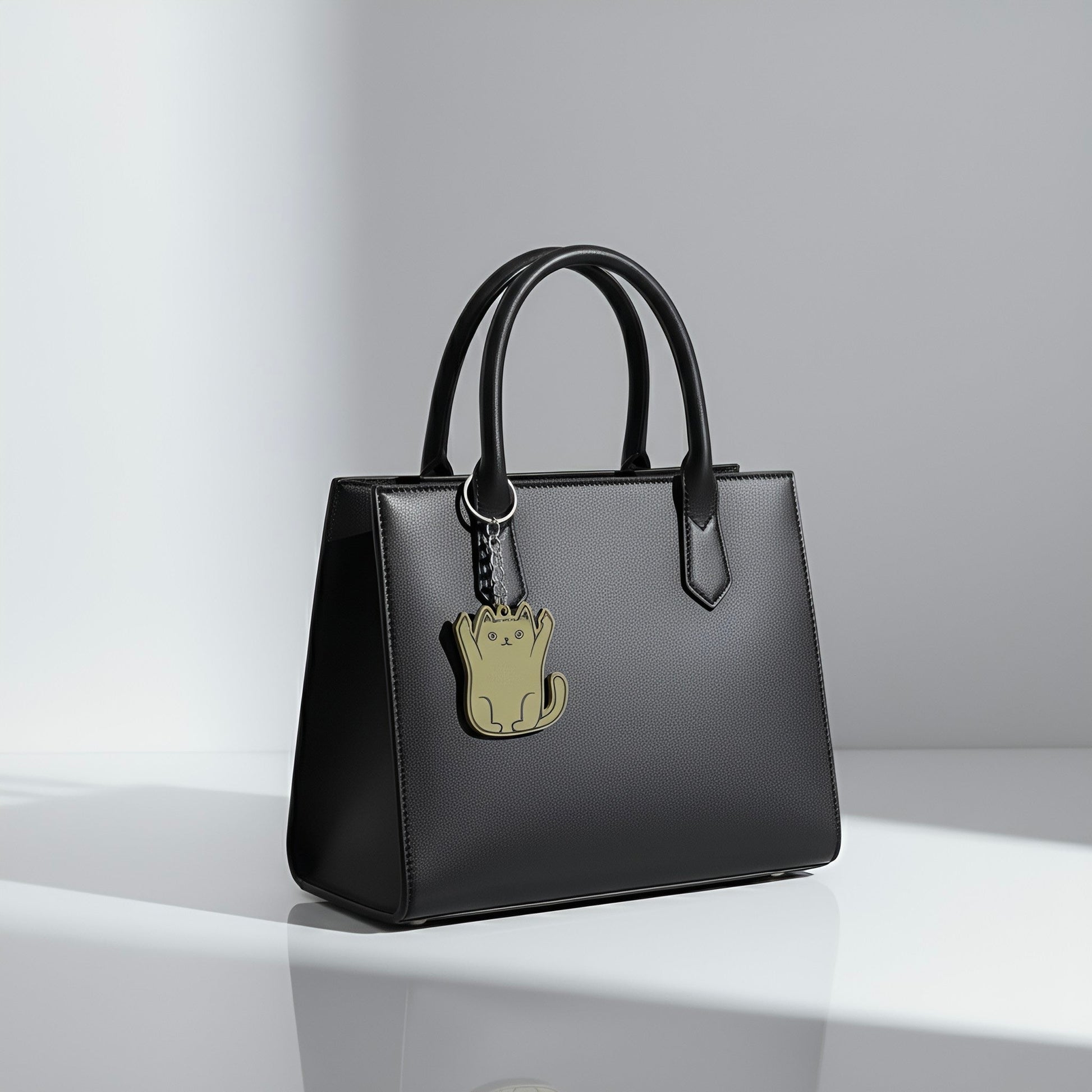 Sassy Cat Bag Charm – Middle Finger Gesture with Cute Style rottaofficial