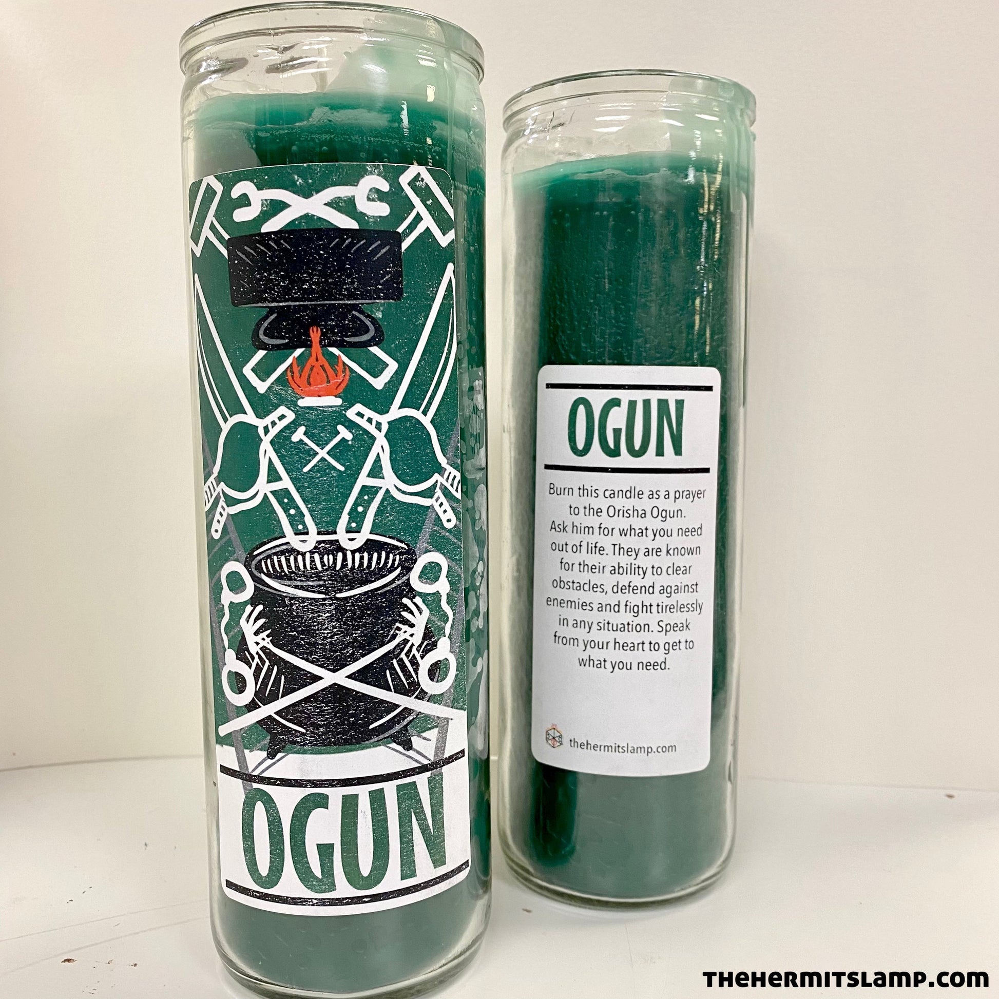7 Day Candle - Ogun The Hermit's Lamp