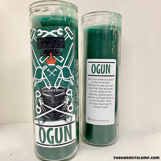 7 Day Candle - Ogun The Hermit's Lamp