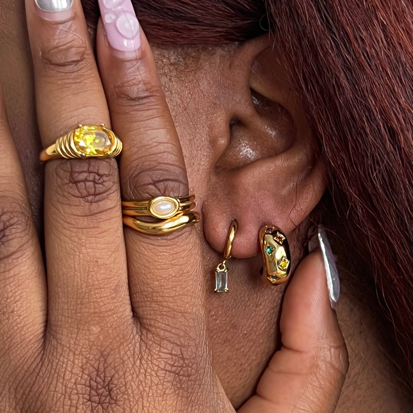 Night Out Pearl Ring