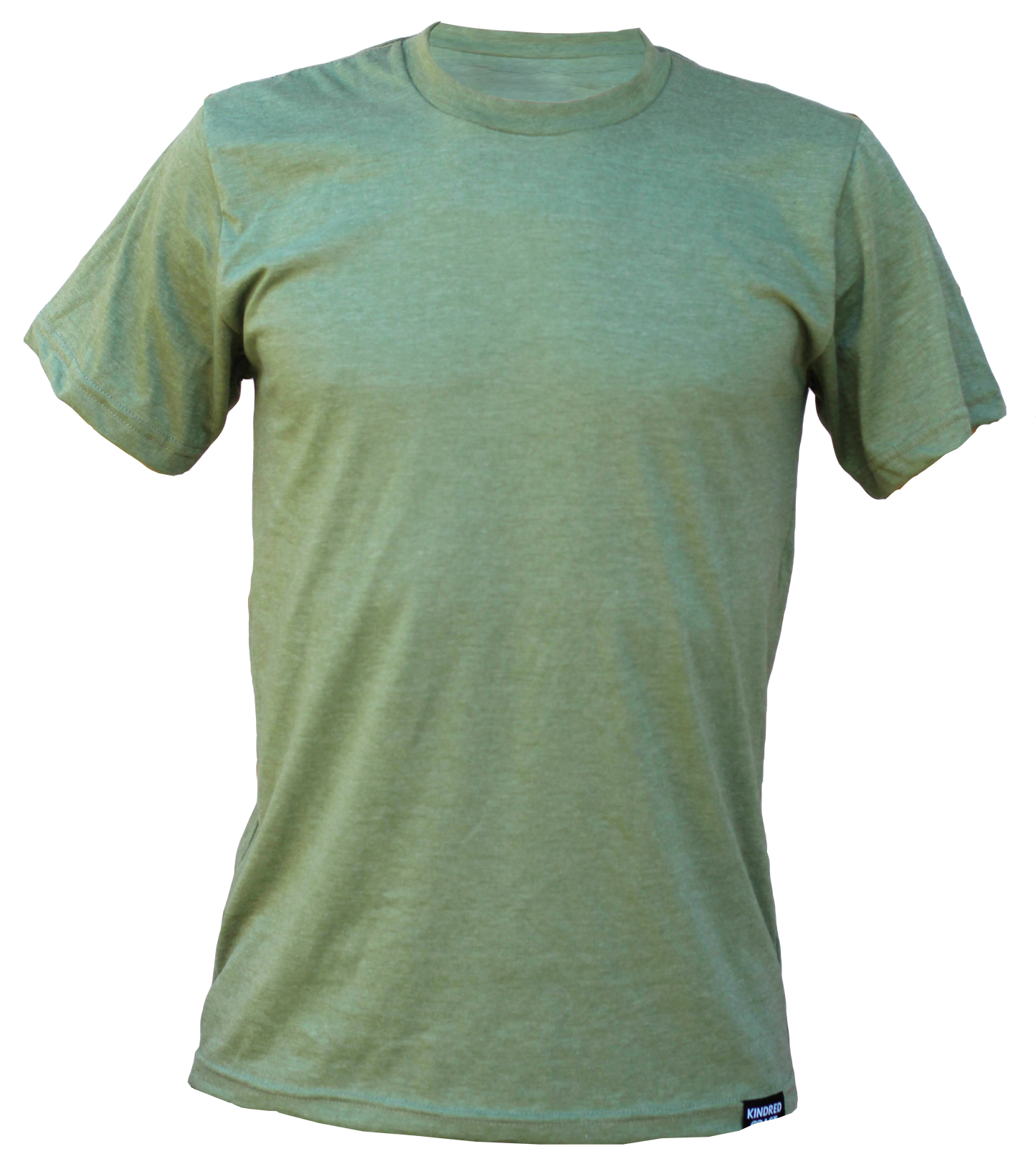 Heather Army Green Unisex Eco Tee