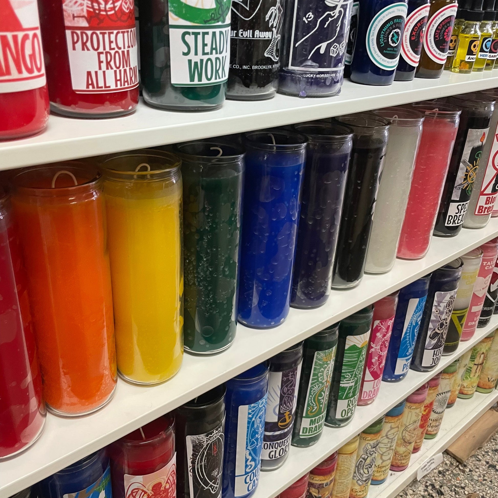 7 Day Candles - Single Colour (Multiple Options) The Hermit's Lamp