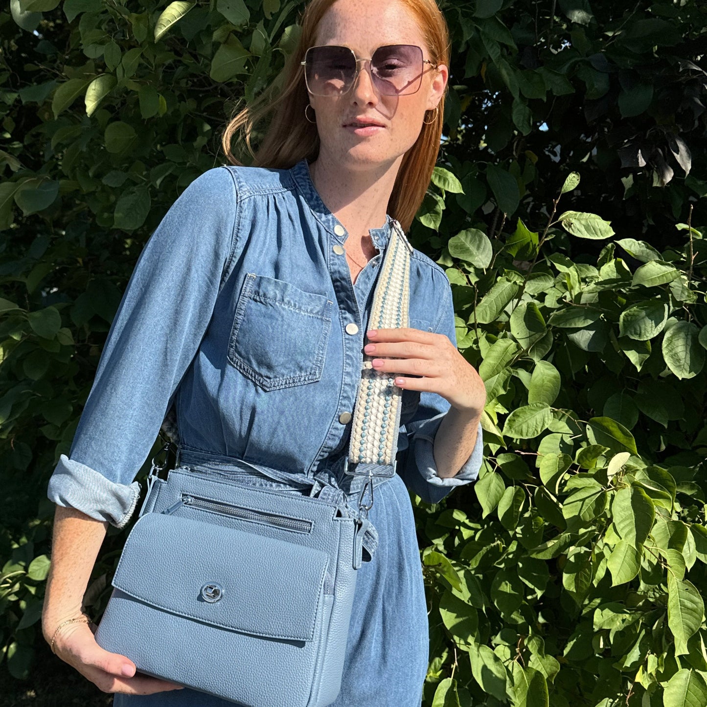 Nicks Woven Strap - Chrome