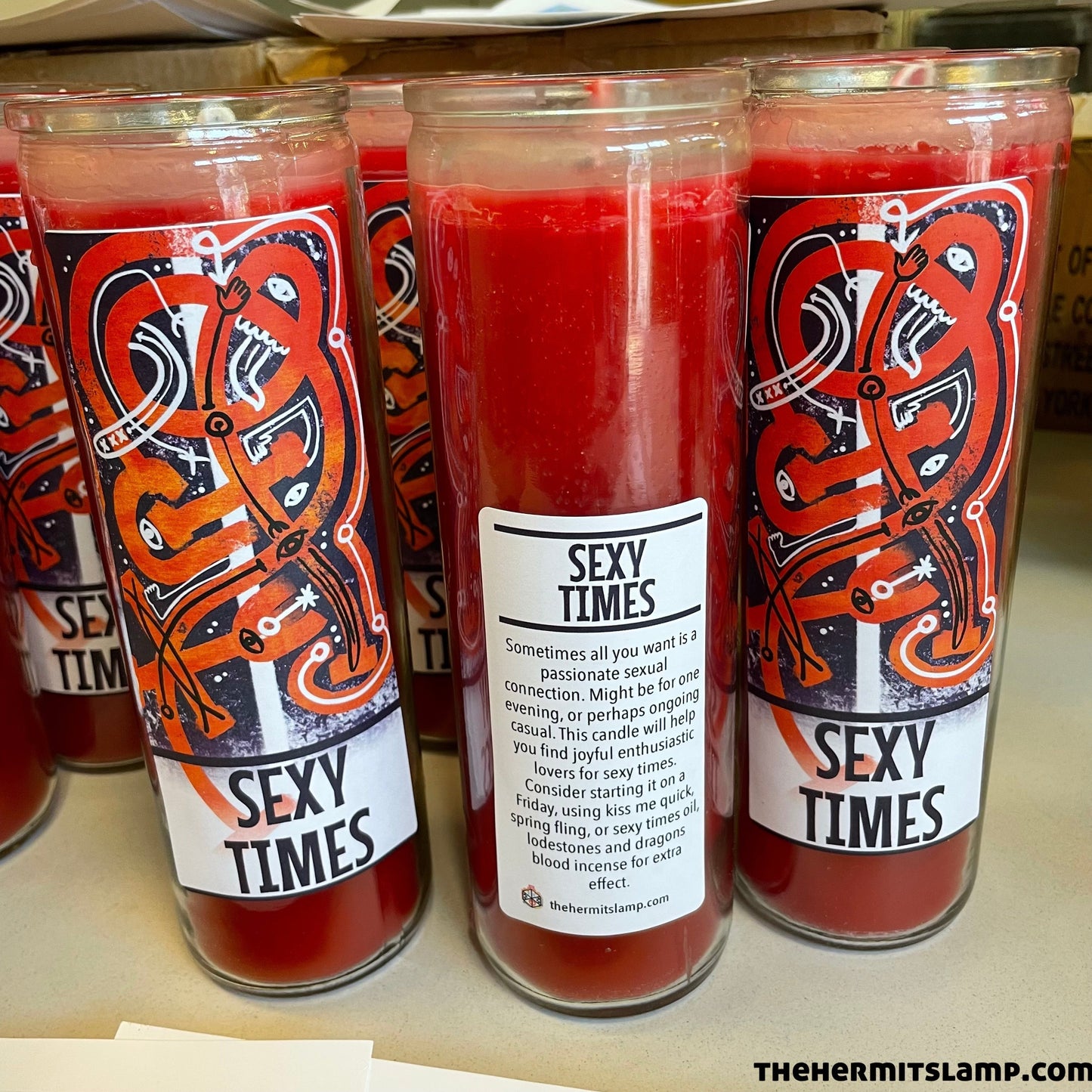 7 Day Candle - Sexy Times The Hermit's Lamp