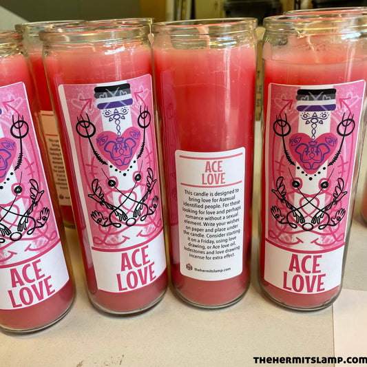 7 Day Candle - Ace Love The Hermit's Lamp