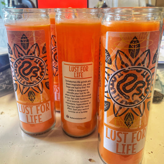 7 Day Candle - Lust for Life The Hermit's Lamp