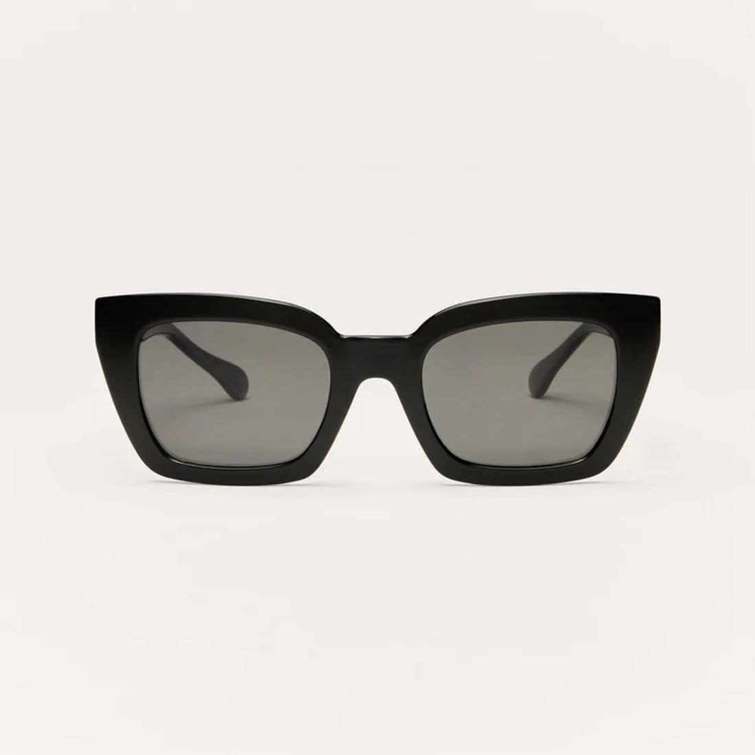 Hideaway Polished Black - Grey Polarized Sunglasses