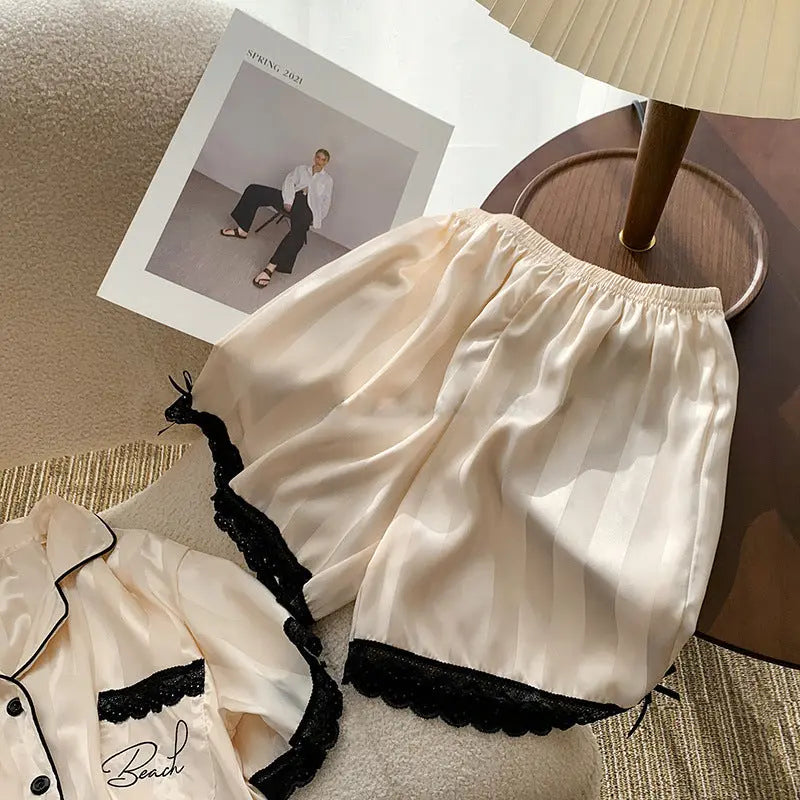 Ice Silk Pajamas For Women In Summer EX-STOCK Canada