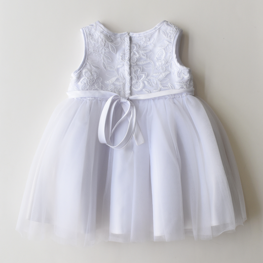 Illusion Lace Baby Formal Dress - Velora Luxury Fashion