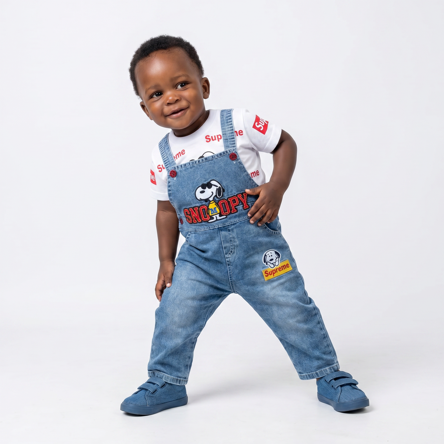 Denim Series – Tiny Pup Baby Set
