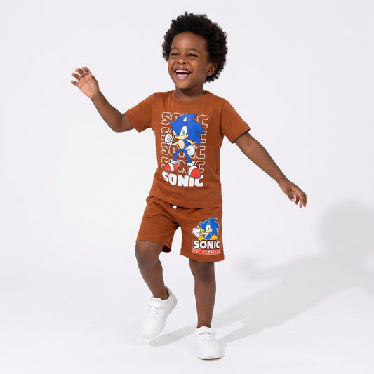 Speedy Steve Boys Shorts Set