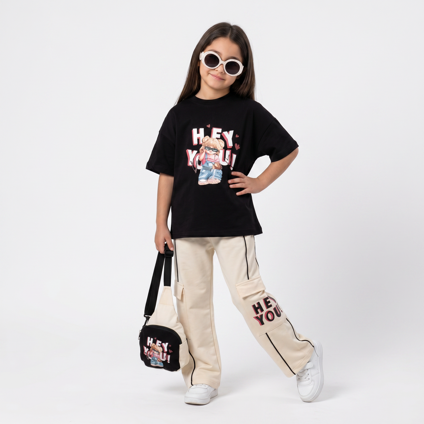 Hey You Girls Set & Bag