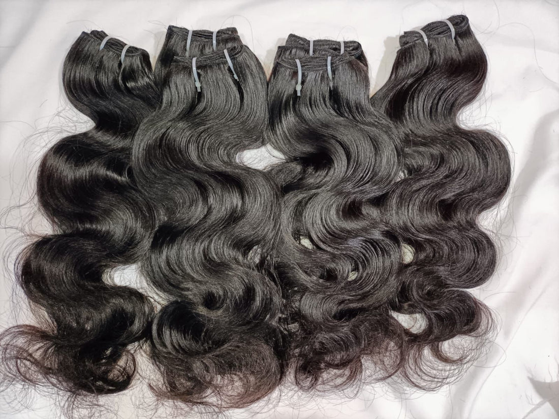 Indian Virgin Body Wave Human Hair Bundles   "“ Wholesale & Retail - Velora Luxury Fashion