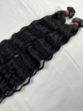 Indian Virgin Loose Curly Flat Tips - Velora Luxury Fashion