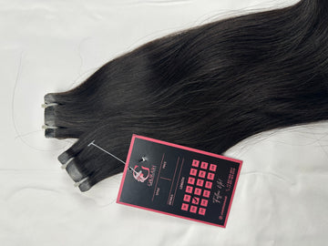 Indian Virgin Straight Tape In Hair - Velora Luxury Fashion