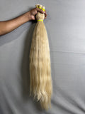 Indian raw 613 blonde bulk hair - Velora Luxury Fashion