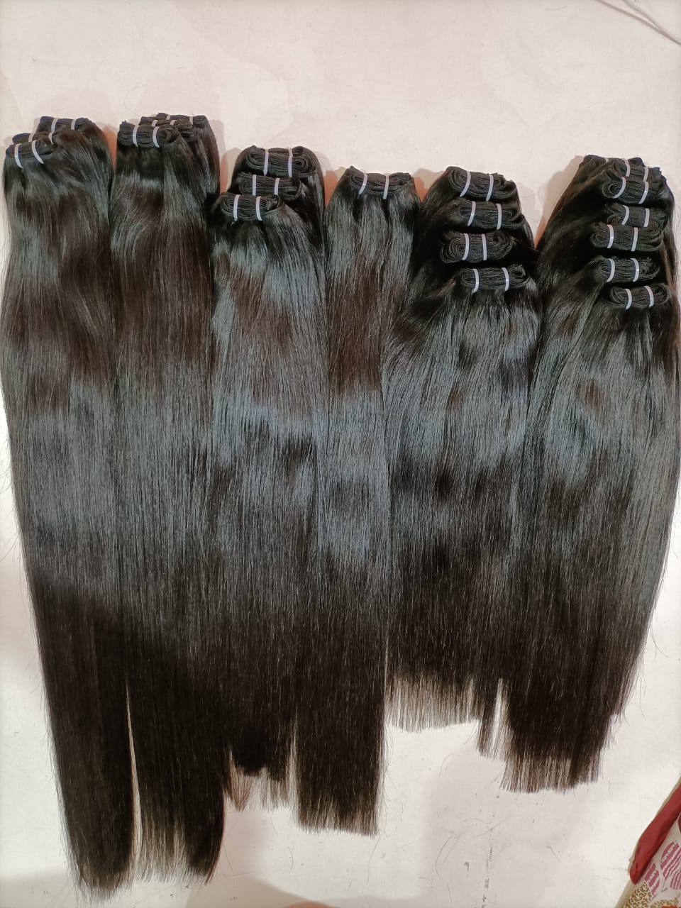 Indian raw straight hair bundles - Velora Luxury Fashion