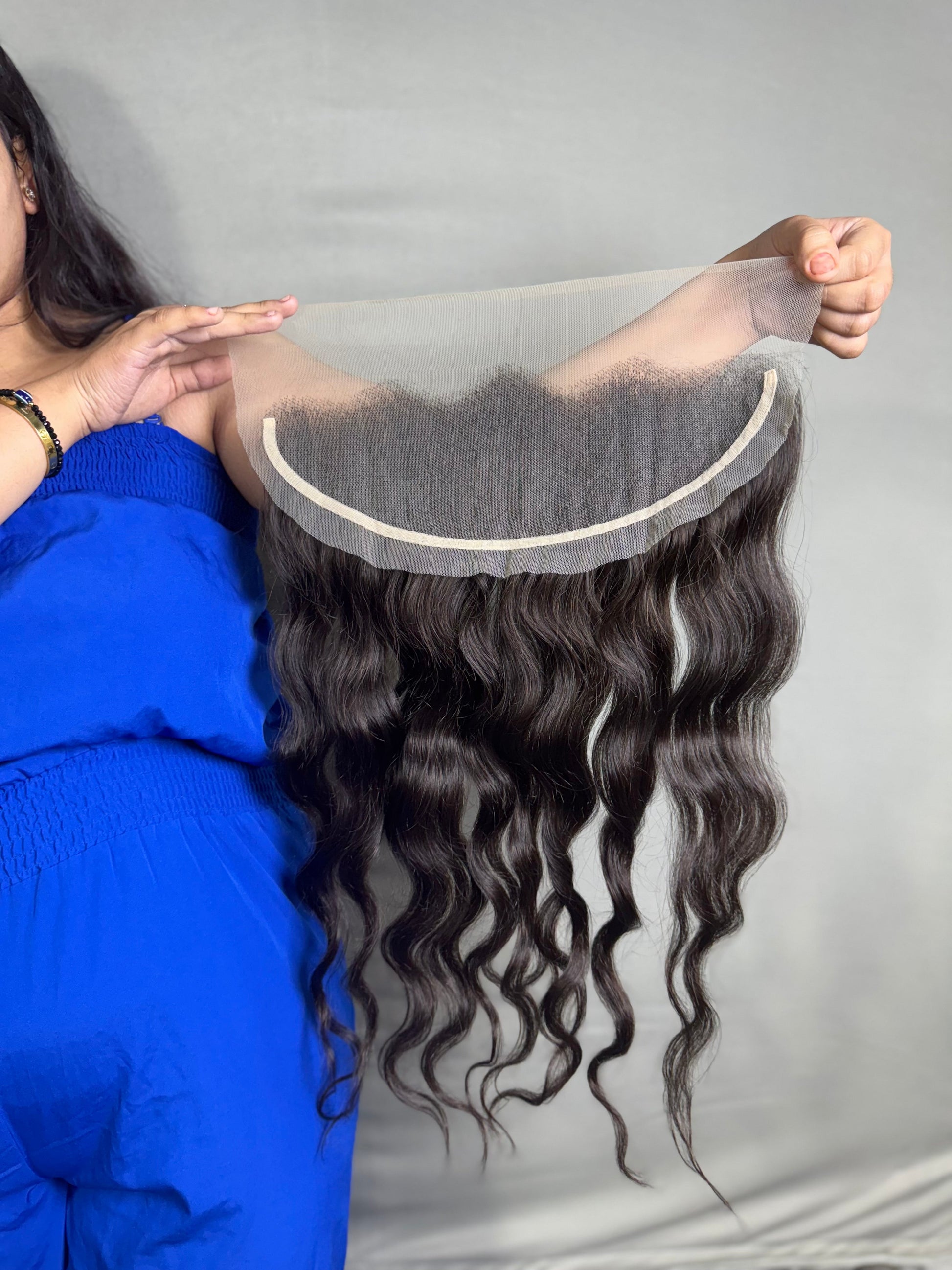 Indian virgin hair frontal - Velora Luxury Fashion