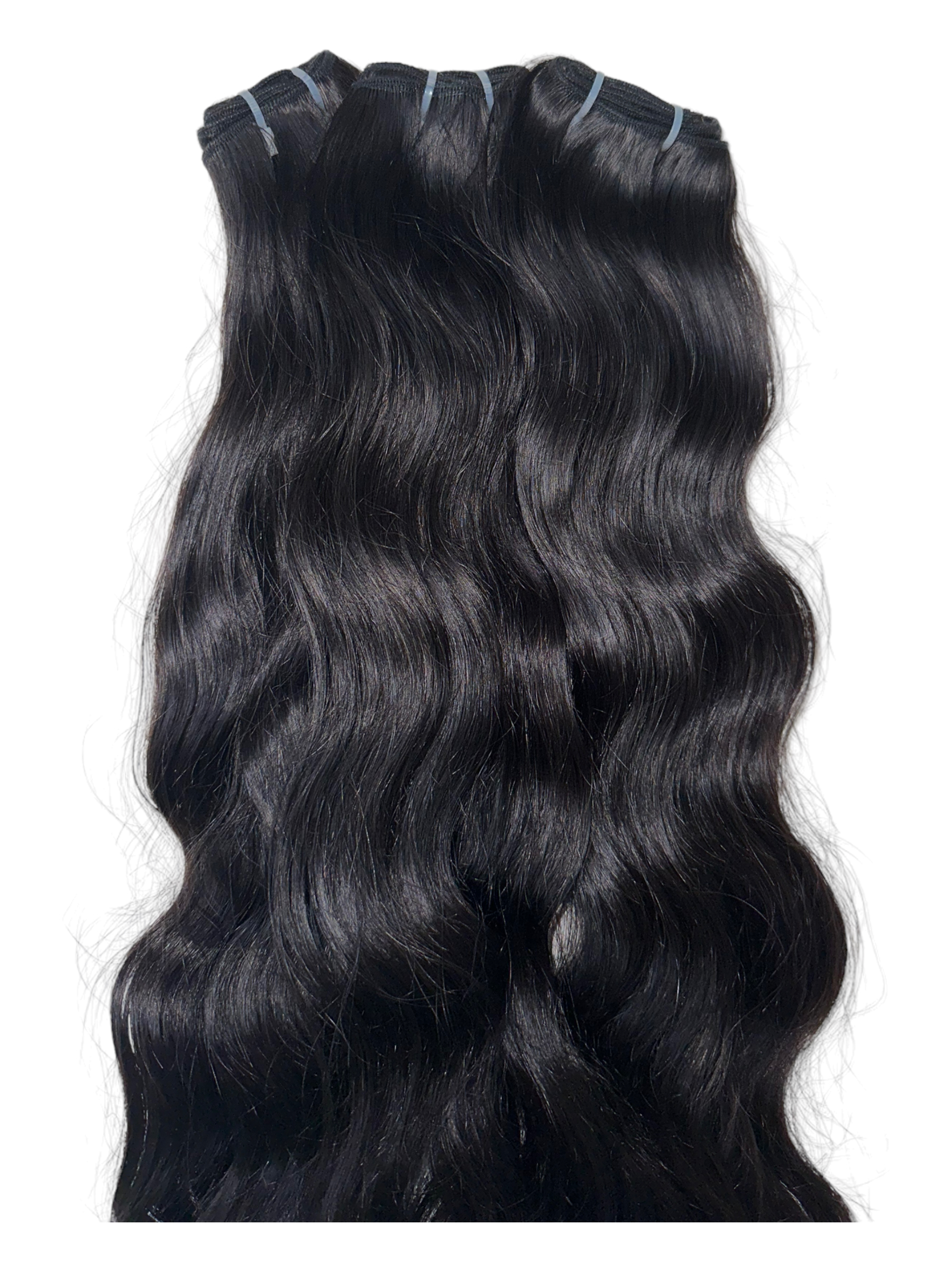 Indian virgin wavy bundles - Velora Luxury Fashion