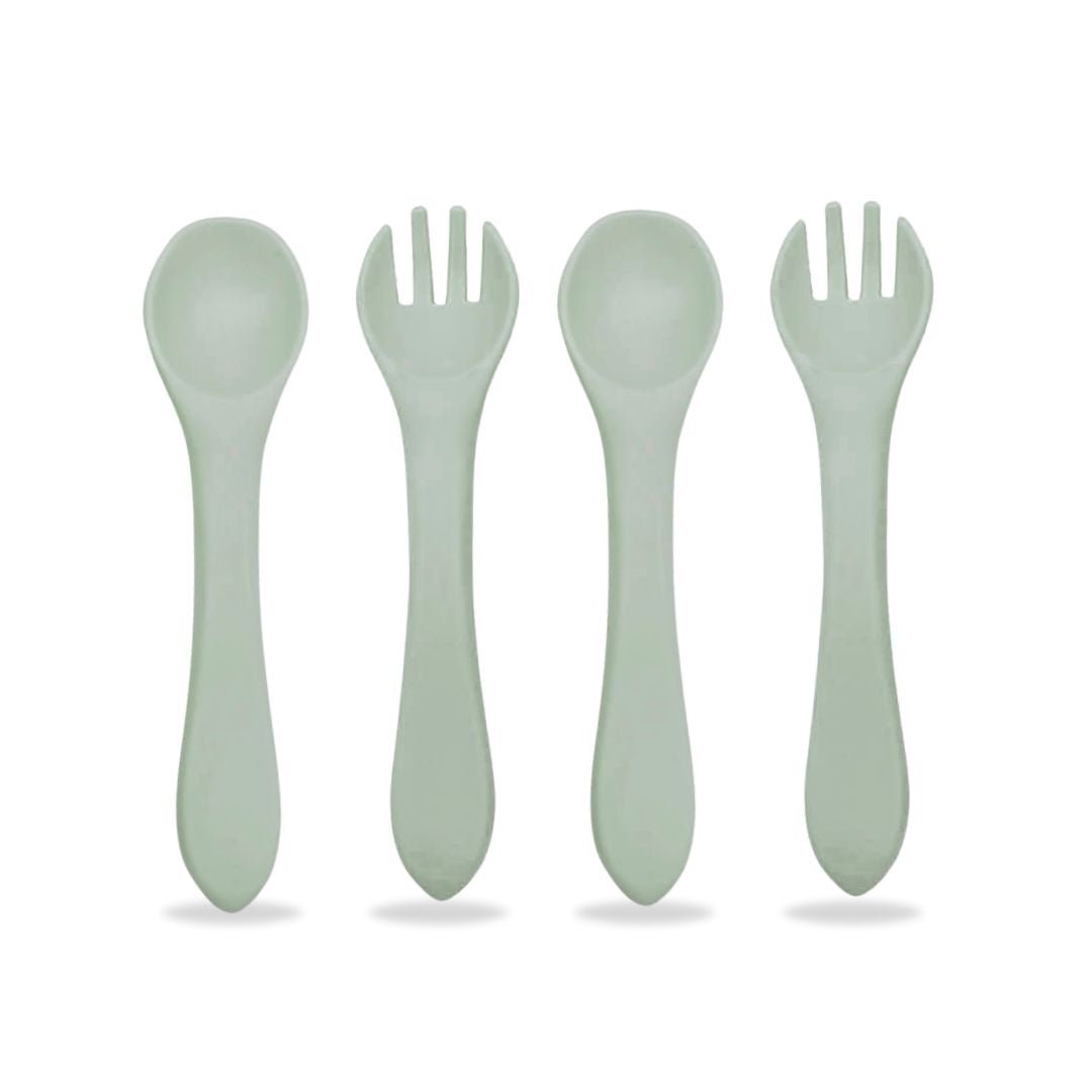 Infant Spoons & Forks - 4 Pack - Velora Luxury Fashion