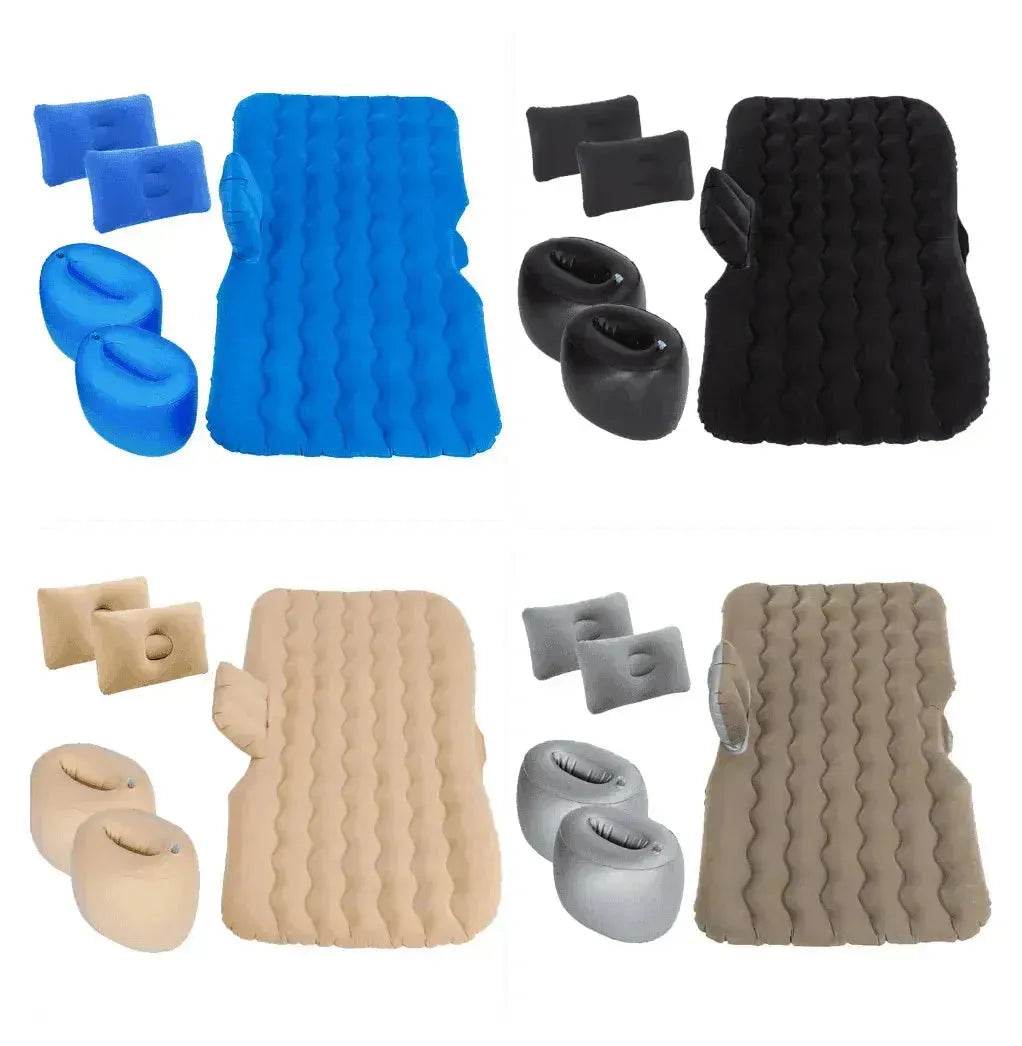 Inflatable Mattress Camping Car Air Mattress Car Travel Mattress Outdoor Car Pillow Bed - Velora