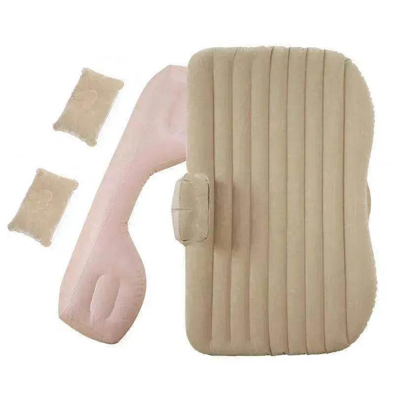 Inflatable Mattress Camping Car Air Mattress Car Travel Mattress Outdoor Car Pillow Bed - Velora