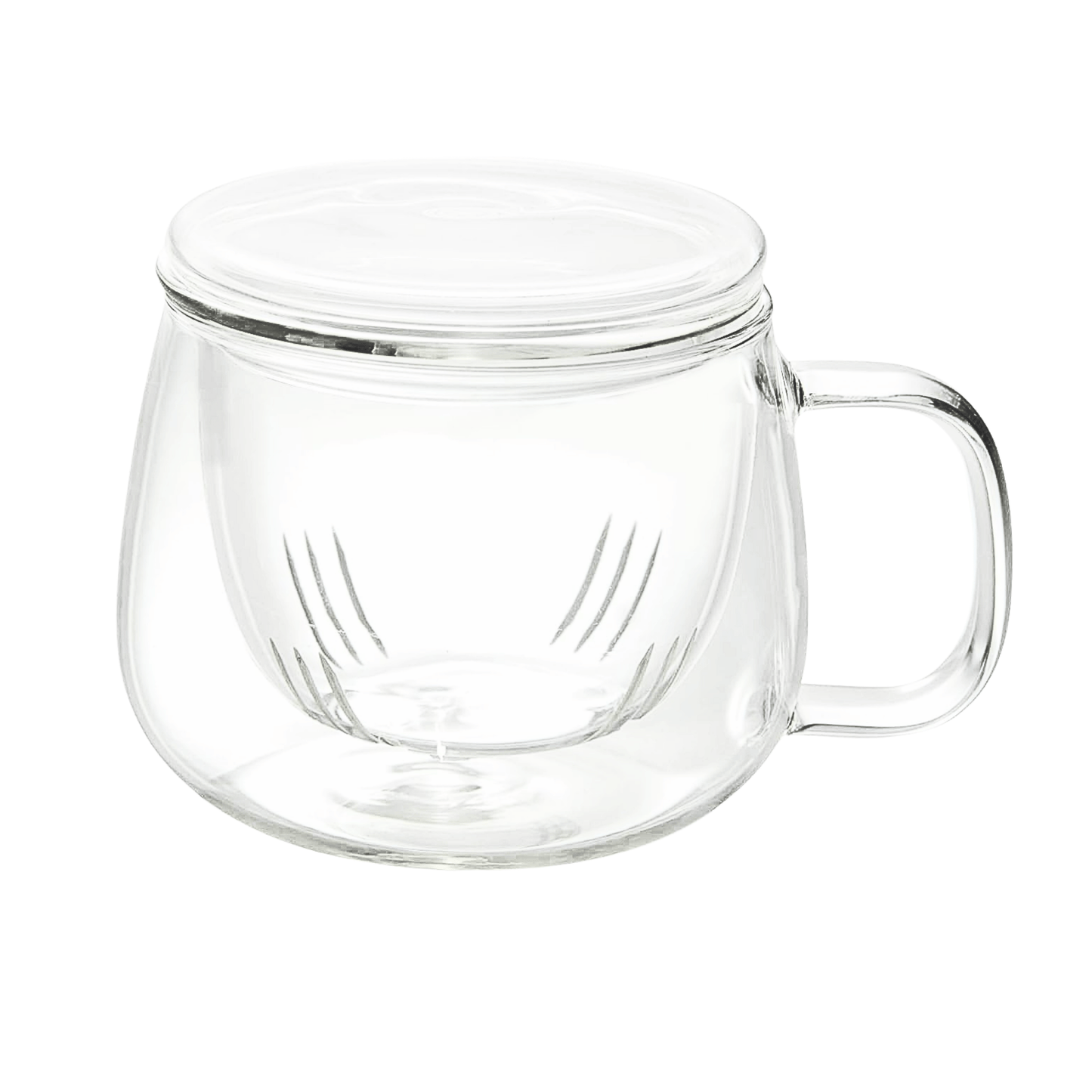 Infusion Glass Tea Cup with Infuser for Loose Tea - Velora Luxury Fashion