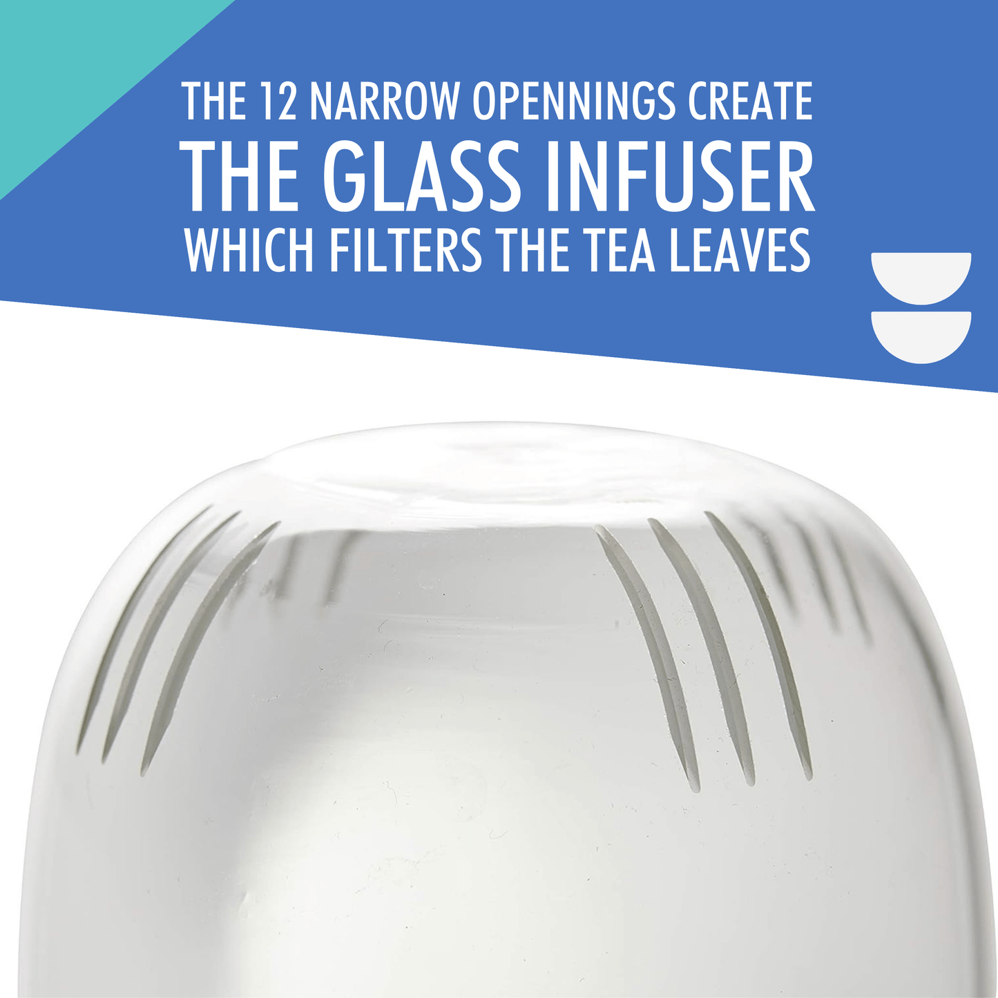 Infusion Glass Tea Cup with Infuser for Loose Tea - Velora Luxury Fashion