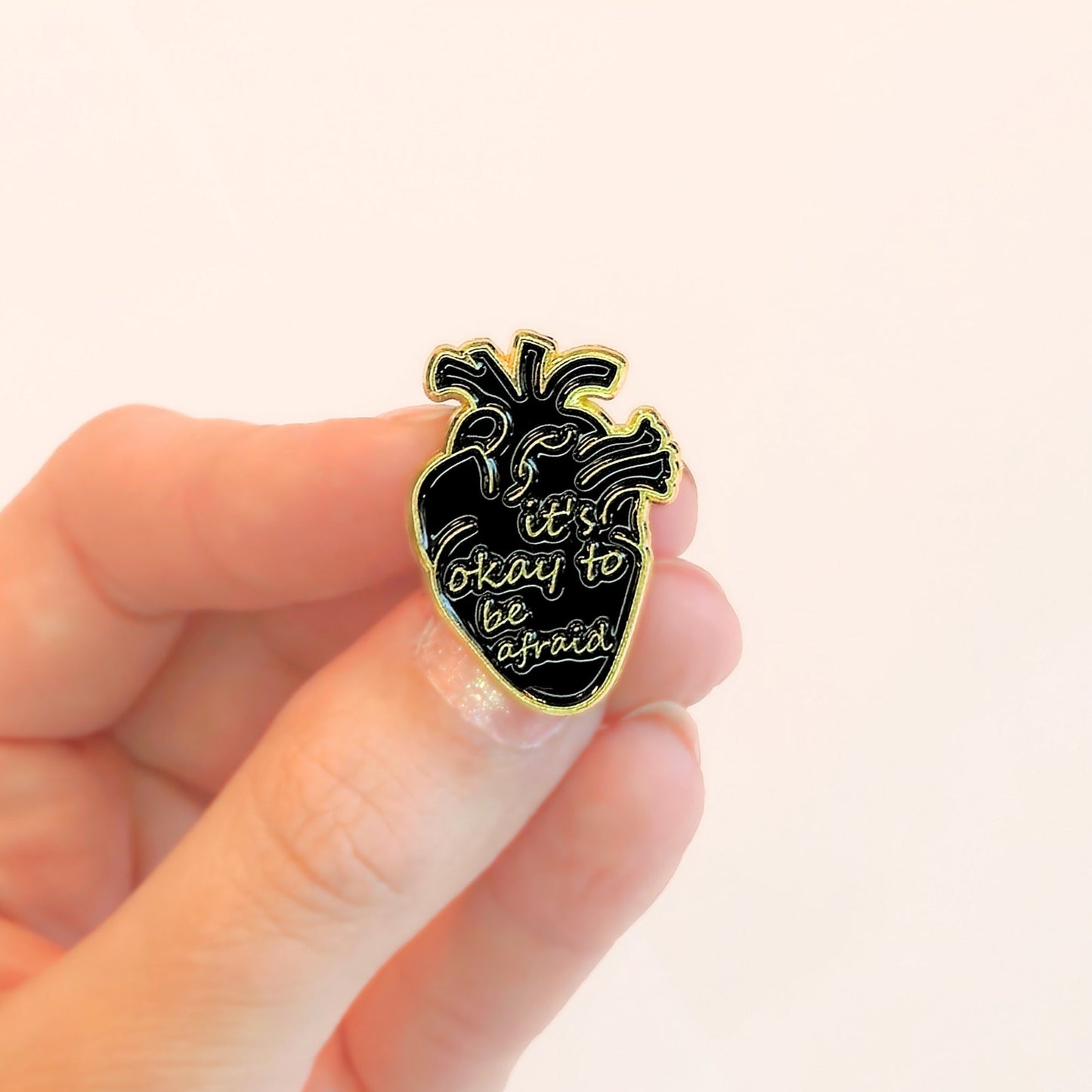 It's Okay To Be Afraid | Collectible Pin - Velora