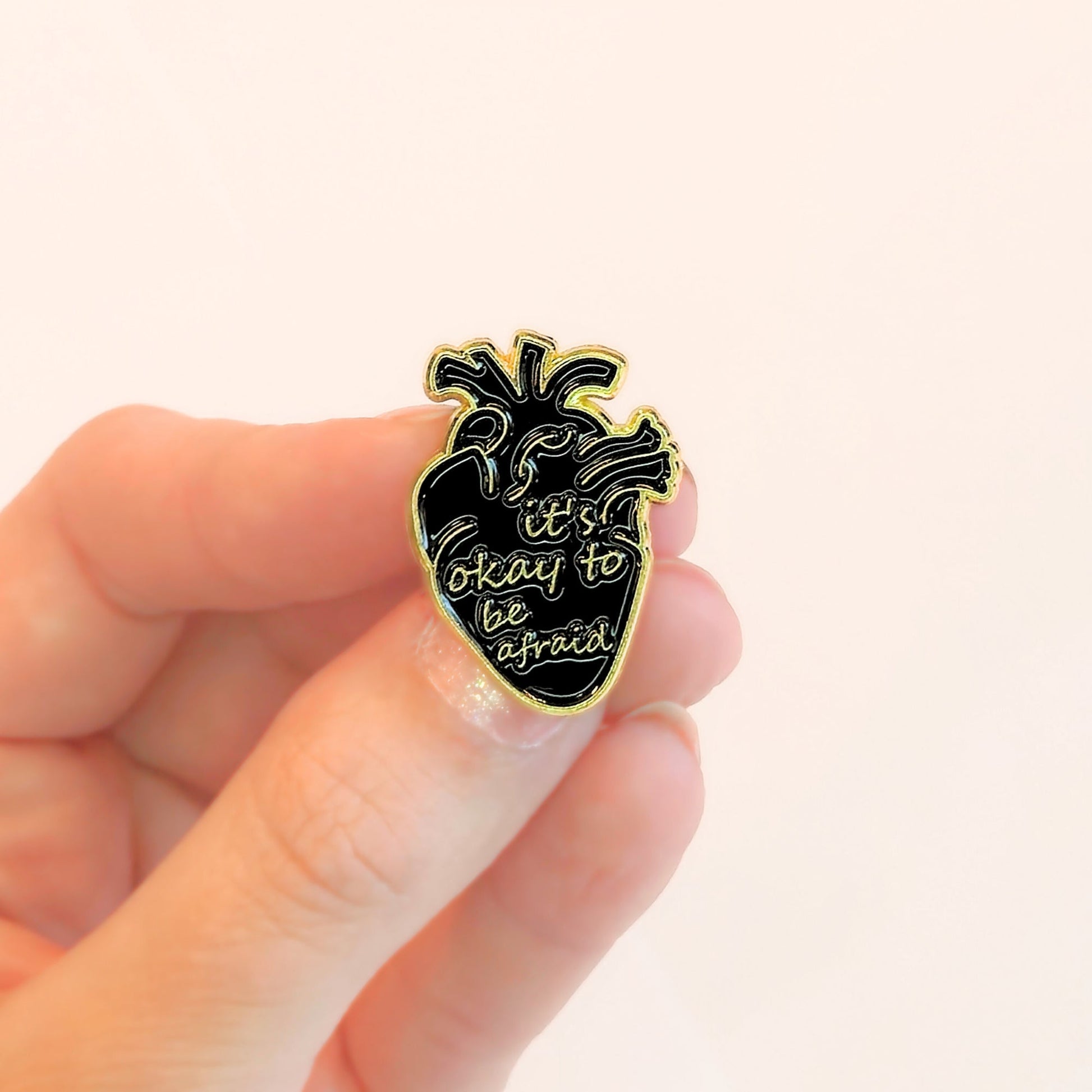 It's Okay To Be Afraid | Collectible Pin - Velora