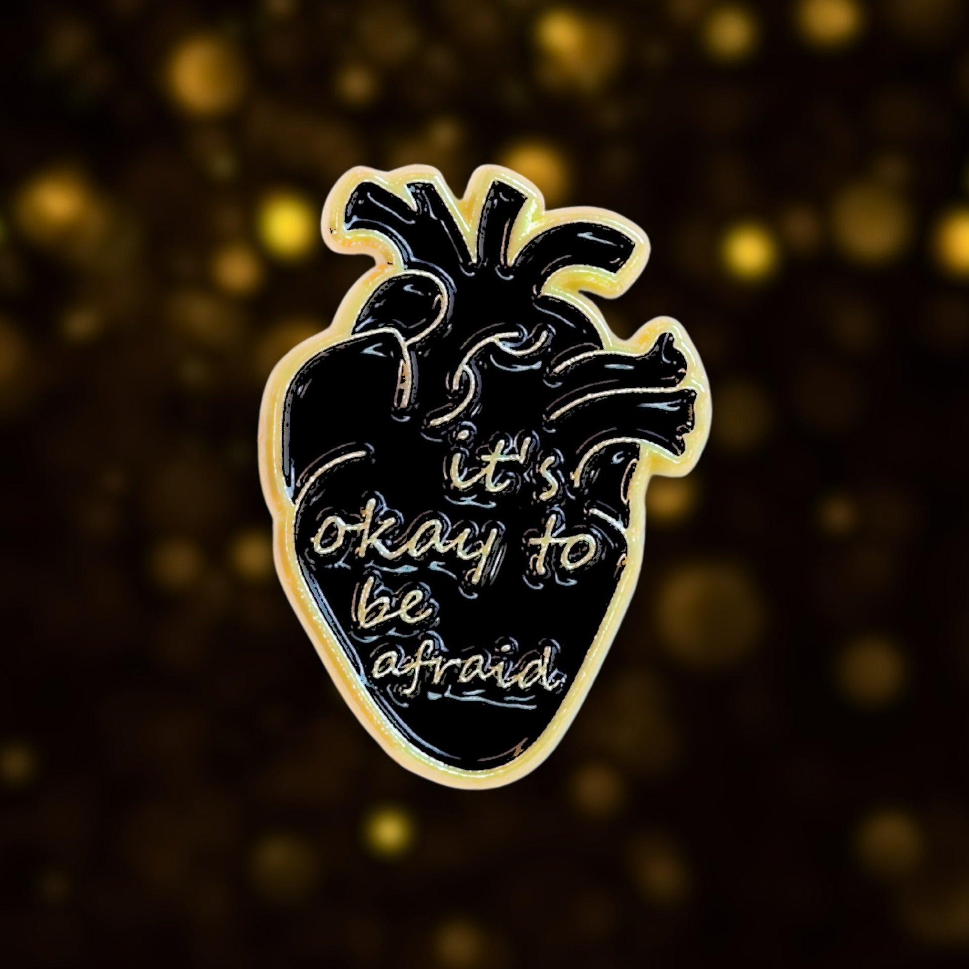 It's Okay To Be Afraid | Collectible Pin - Velora