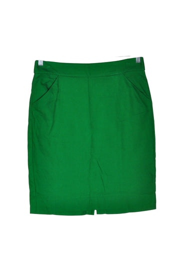 J. CREW Women Pencil Skirts Regular fit in Green - 10 - Velora Luxury Fashion
