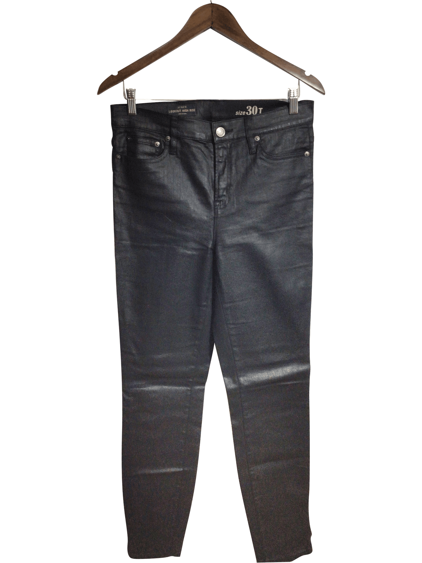 J. CREW Women Work Pants Regular fit in Black - 30 - Velora Luxury Fashion