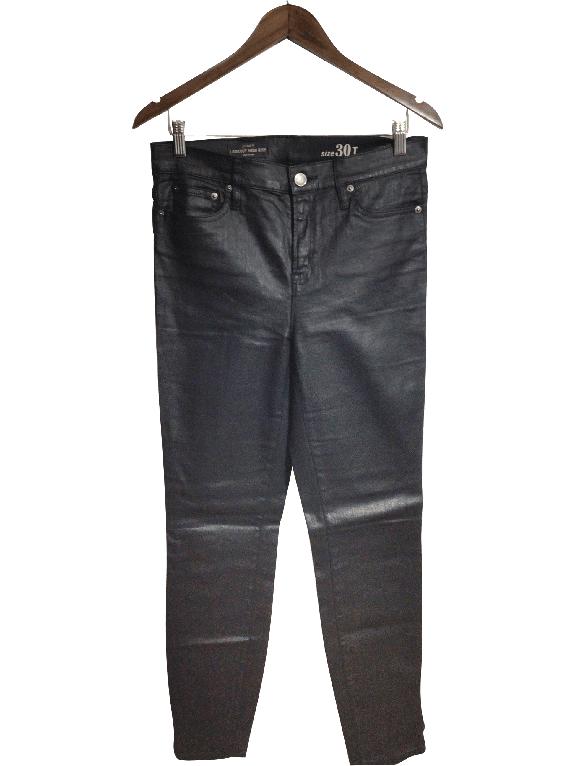 J. CREW Women Work Pants Regular fit in Black - 30 - Velora Luxury Fashion