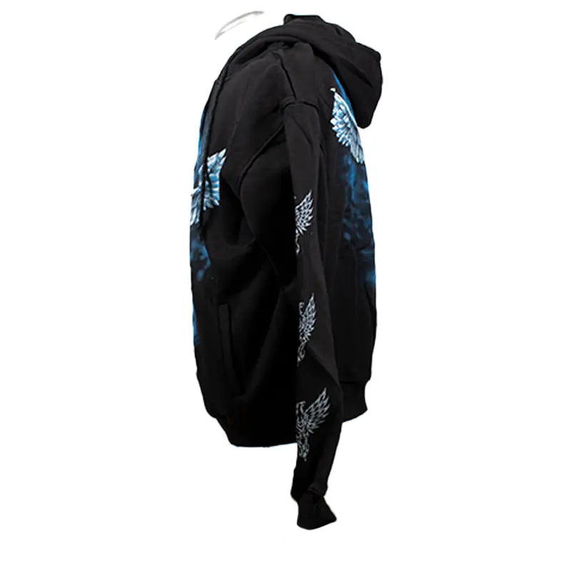 J&L Imports Men's Owl  Zip-Up Hoodie - Velora Luxury Fashion
