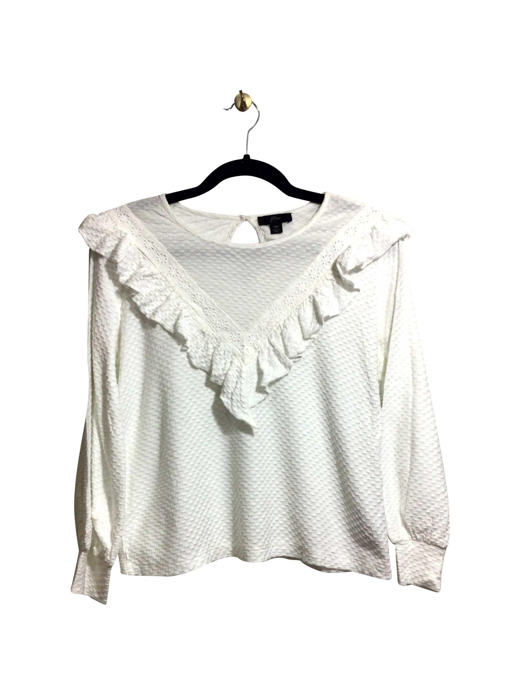 J. CREW Regular fit Blouse in White - XS - Velora