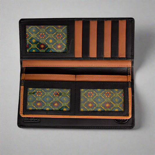 JBG International Men's Breast Pocket Leather Wallet - Velora Luxury Fashion