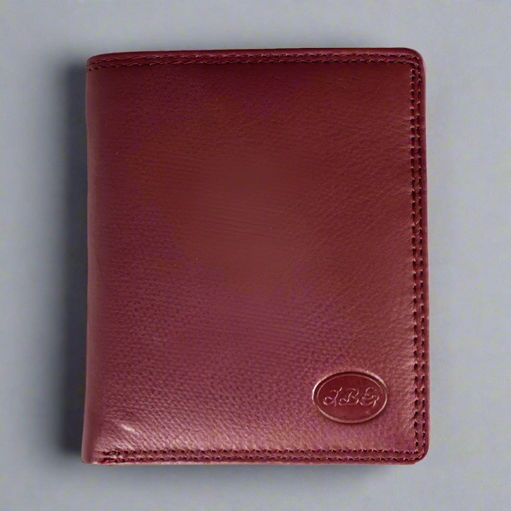 JBG International Men's Flip Up Wing Bifold Leather Wallet - Velora Luxury Fashion