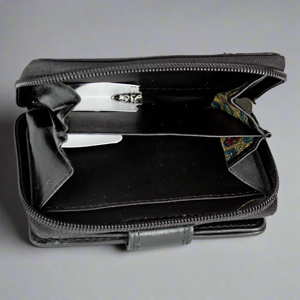 JBG International Women's Small RFID Leather Wallet - Velora Luxury Fashion