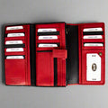 JBG International Women's Trifold RFID Leather Wallet - Velora Luxury Fashion