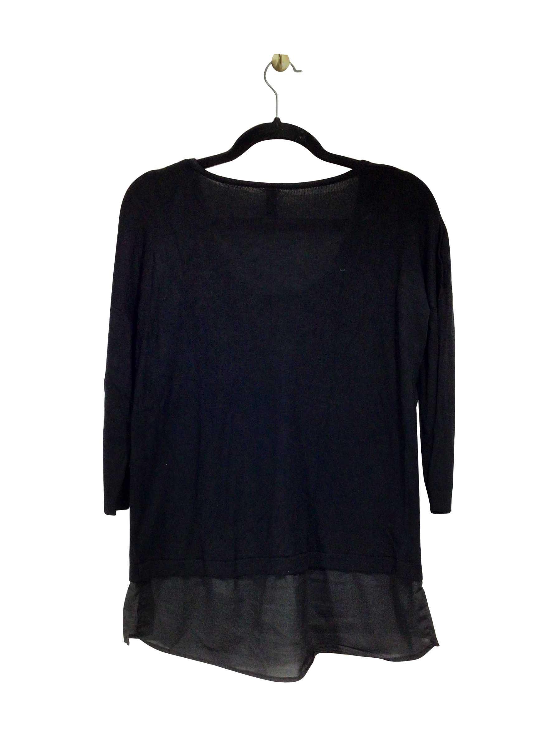 JESS Regular fit Blouse in Black  -  S - Velora Luxury Fashion