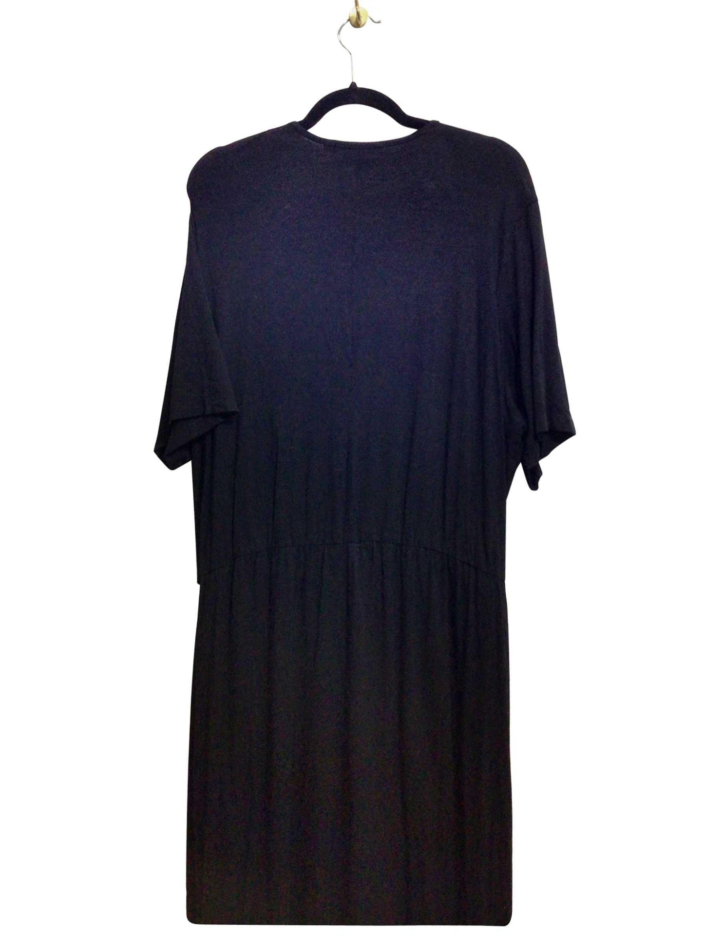 JUSTFAB Regular fit Midi Dress in Black - 3X - Velora