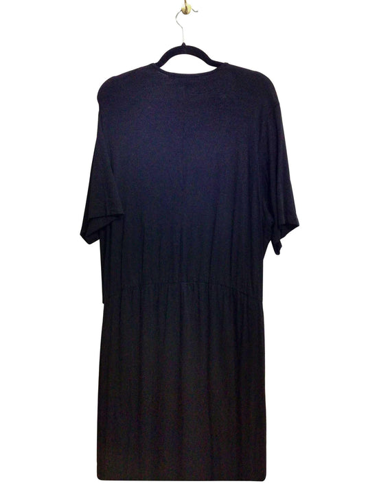 JUSTFAB Regular fit Midi Dress in Black - 3X - Velora