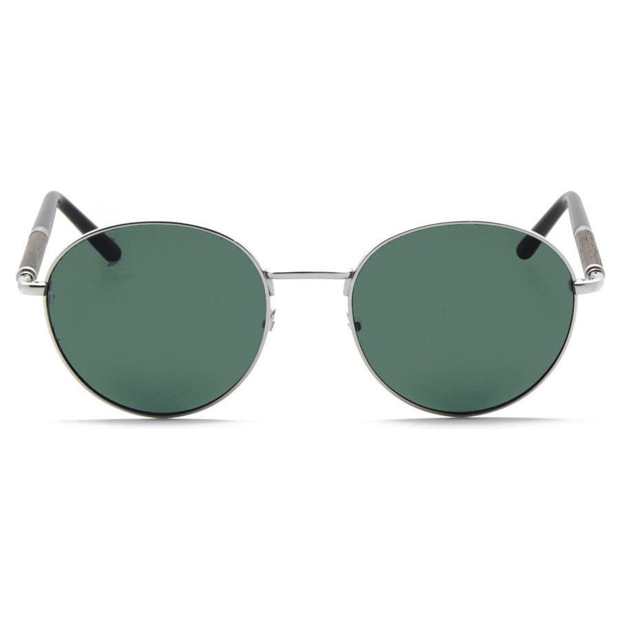 Jet - Titanium & Wood Sunglasses - Velora Luxury Fashion