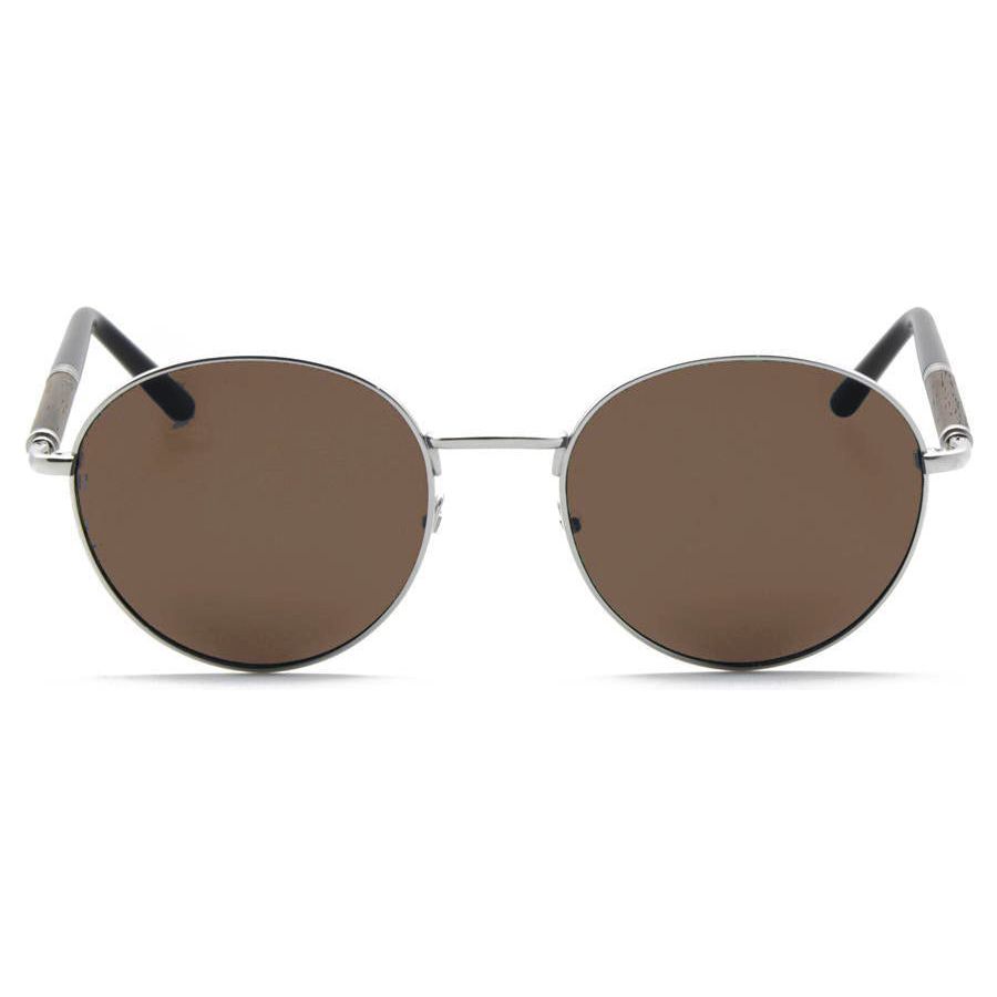 Jet - Titanium & Wood Sunglasses - Velora Luxury Fashion