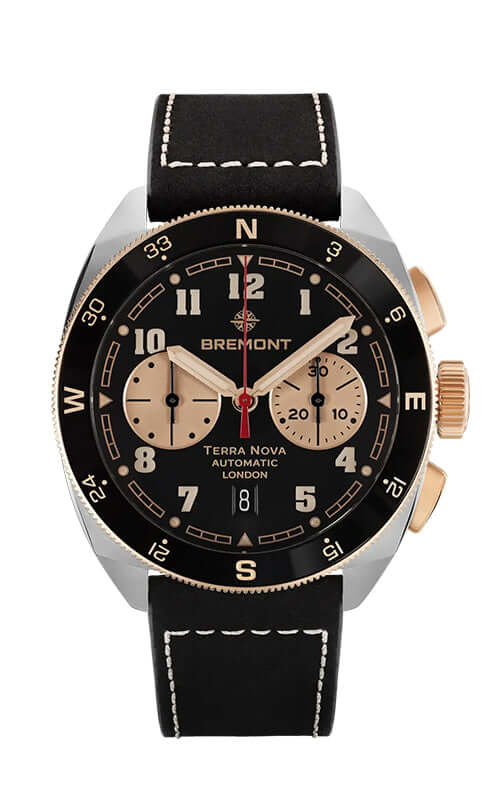 Bremont Terra Nova Jimmy Chin Chronograph, Bi-Colour TN42JC-CHR-BI-BK-L-S - Velora