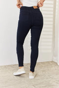 Judy Blue Full Size Garment Dyed Tummy Control Skinny Jeans - Velora Luxury Fashion
