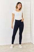 Judy Blue Full Size Garment Dyed Tummy Control Skinny Jeans - Velora Luxury Fashion