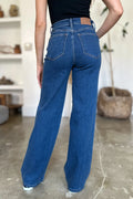 Judy Blue Full Size High Rise Straight Jeans - Velora Luxury Fashion